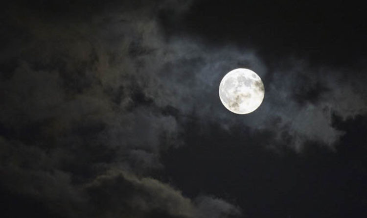 Beautiful Image of a Full Moon